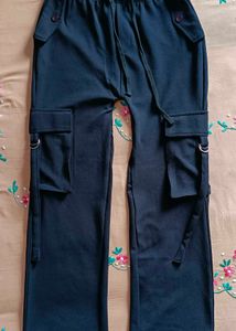 Black Roadster Polyester Pants 🖤