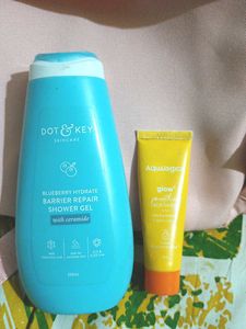 Dot & Key Shower Gel With Aqualogica Mini FaceWash