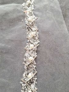 Embellished Net Fabric