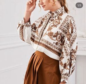 Brand SHEIN Versace Printed Style