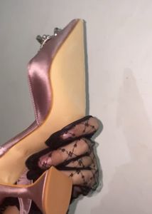 Pink Embellished Heels