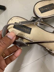 Silver High Heels 👠