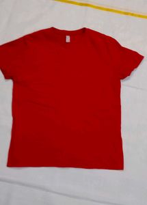2 Tshirts Red &amp; White