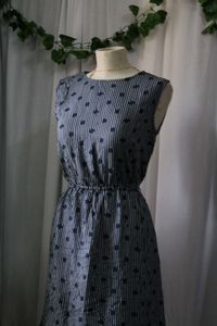 Striped Sleeveless Dress