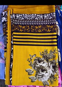 2 Satin Soft Sarees