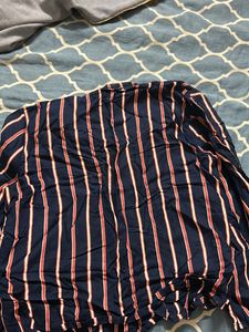 Stripped Shirt With Knot