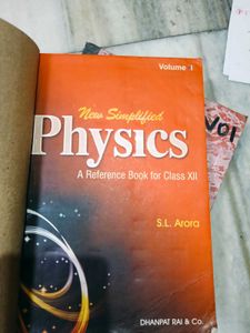 SL Arora Physics Vol 1