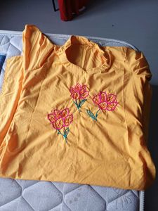 Floral Embroidered Kurta