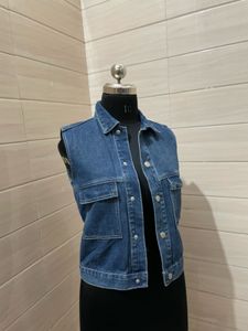 shein Denim Vest - Stylish Layering Piece
