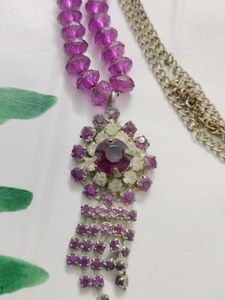 Beautiful Purple Violet Chain (Necklace)