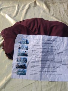 Chocolate brown Three siter elastic Sofa cover📥