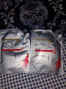 Oxyglow Hair Straightening &amp; Neutralizer Cream
