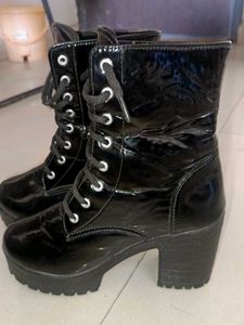 Black Platform Boots