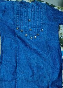 Denim Kurta