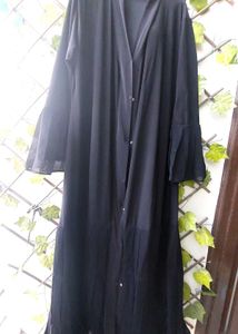 Black Frill Abaya