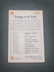 Osho Meditation - set of 5 books