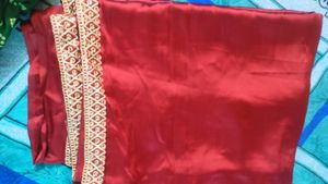 New Mulmul Silk Saree With Padded Blouse