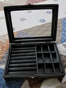 Vintage Velvet Jewelry Box