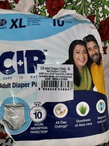 Adult Diaper Open And Pack Both Available