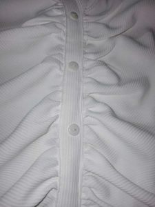 White Button-Down Top