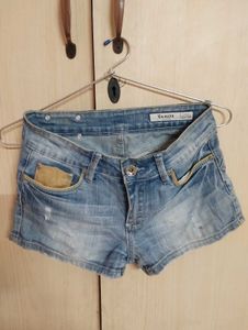 Denim Mini Shorts