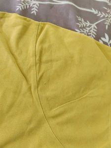 Plus Size 5xl Yellow Sztori Polo Shirt