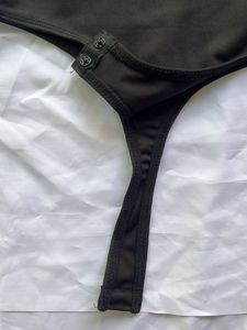 Seamless Black Bodysuit