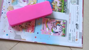 💫💖Barbie Exam Pad &amp; Compus Box💖