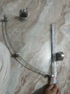 Glass Shelf with Brackets
