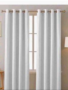 White Curtains Set