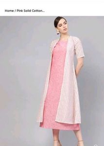 Brand New Libas Kurti With Shrug Set