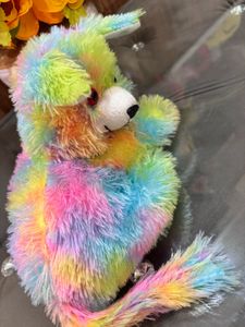 Rainbow Plush Puppy