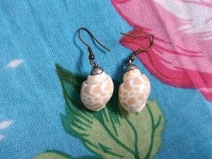 Real Shell Earrings 🐚🐌