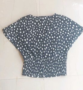 Only Black Crop Top