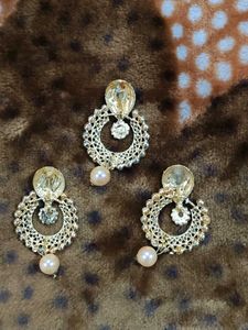 Earrings And Pendant
