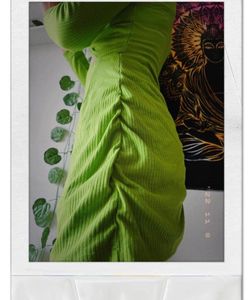 Neon Bodycon Dress