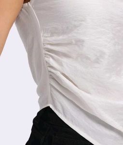 Elegant White Sleeveless Top