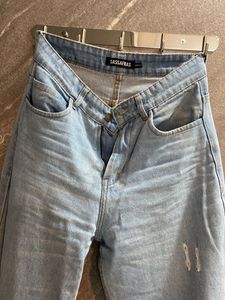 Light Wash Wide Leg Jeans