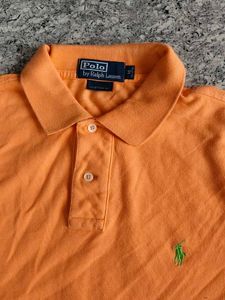 Ralph Lauren Orange Polo Shirt - Siz