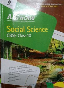 All in One Social Science - CBSE Class 10