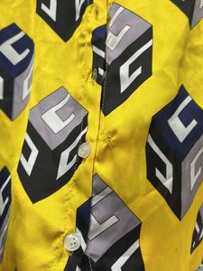 Yellow Geometric Top