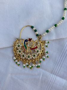 Gold Peacock Nath