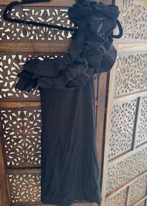 Zara Limited Edition Frill Cotton Dress From NY