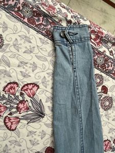 Beautiful Acrylic Work Denim Jacket !!!!