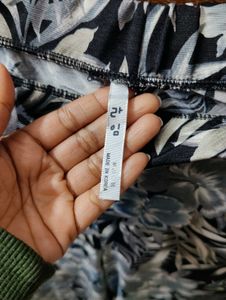 Floral Print Wide Leg trouser