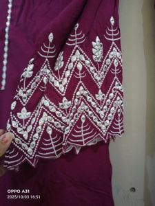 Elegant Purple Kurta Set