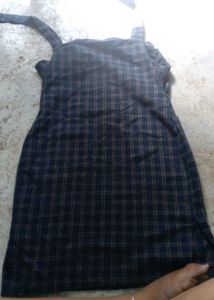 Plaid Mini Dress
