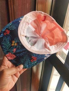 Floral Sun Cap