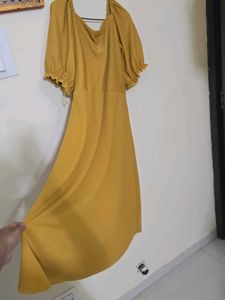 Mustard Yellow Dress