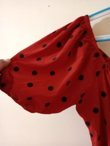 Women&#39;s Polka Dot Top